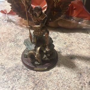 Bronze Angel Warrior Figurine